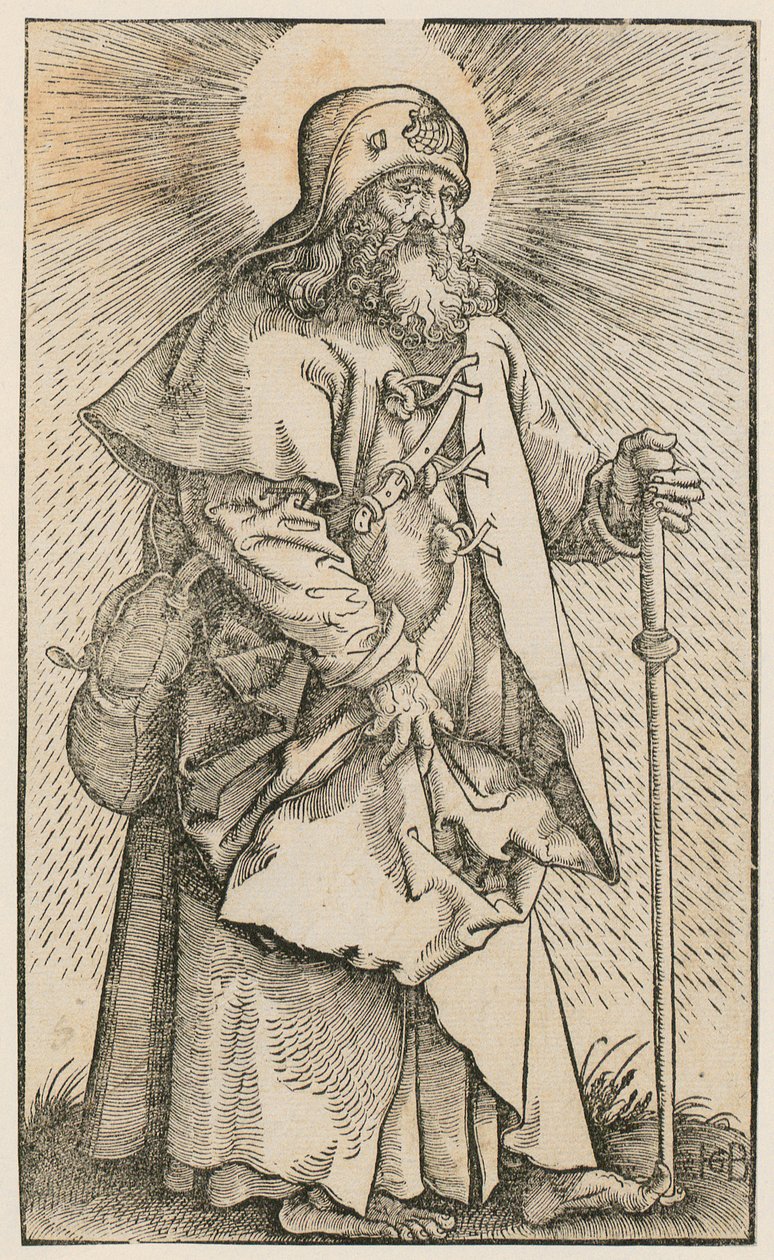 Apostel Jakobus der Ältere av Hans Baldung Grien