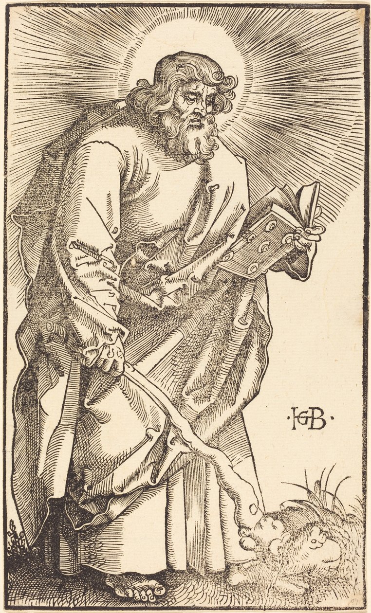 Apostelen Judas Taddeus av Hans Baldung Grien