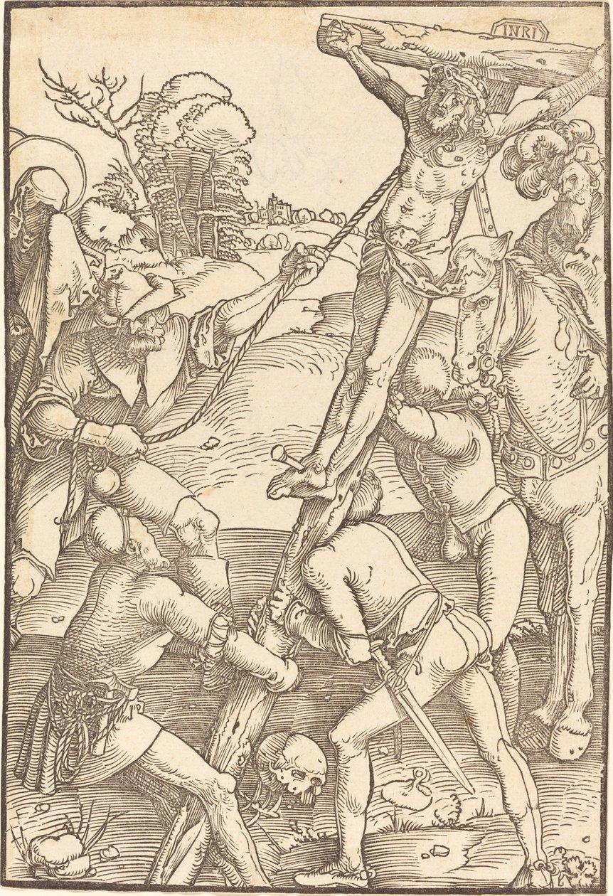 Kristus reist på korset av Hans Baldung Grien