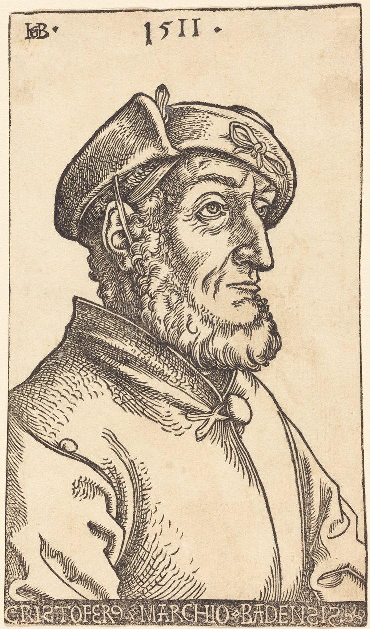 Christoph, markgreve av Baden av Hans Baldung Grien