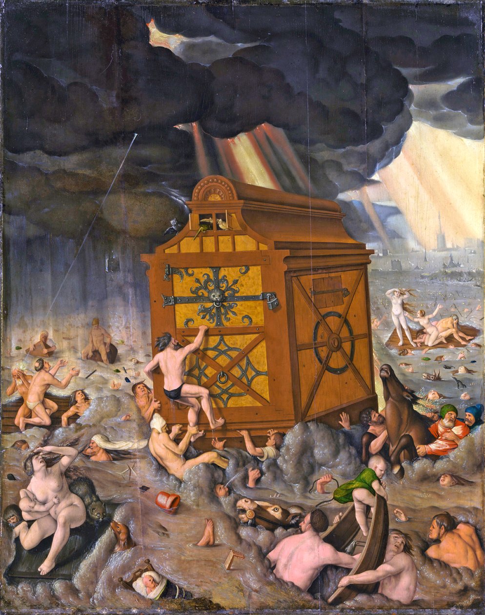 Syndfloden av Hans Baldung Grien