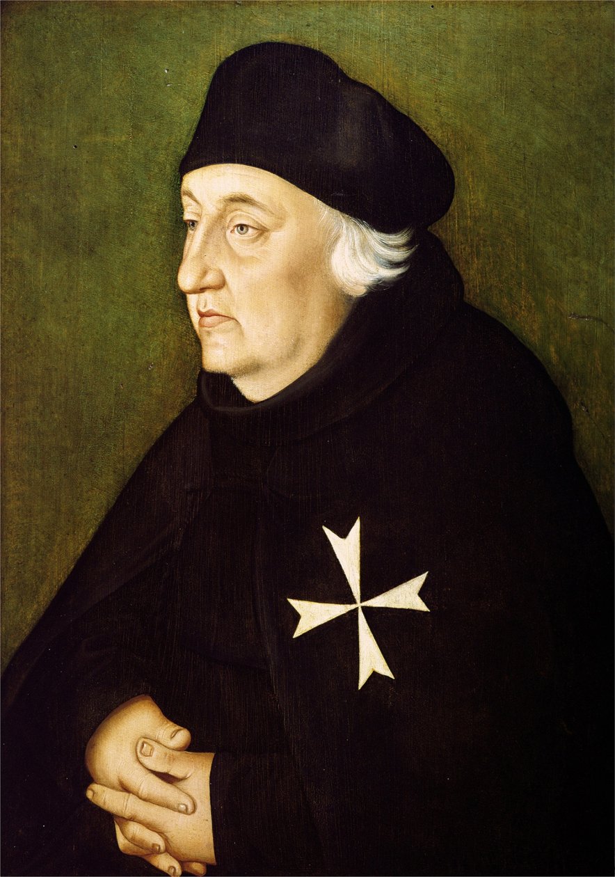 Ridder av Malteserordenen, johannitter av Sankt Johannes av Jerusalem av Hans Baldung Grien