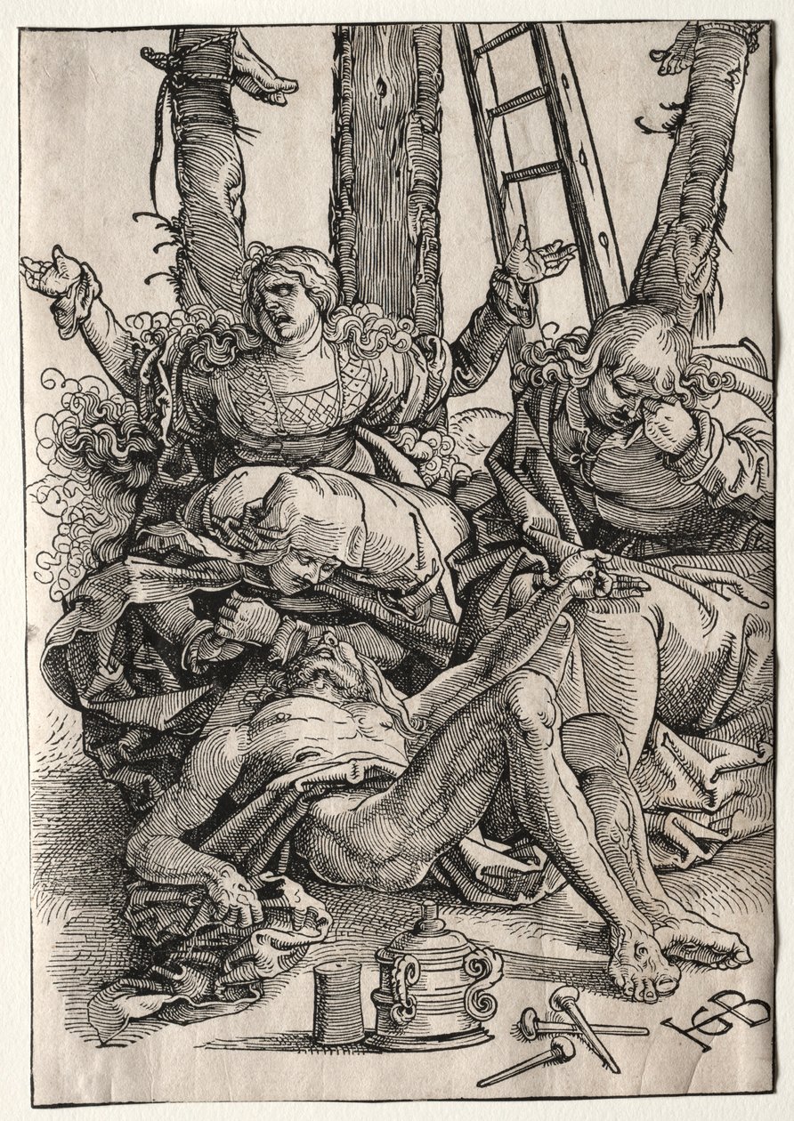 Klagesang, c. 1515-17. av Hans Baldung Grien