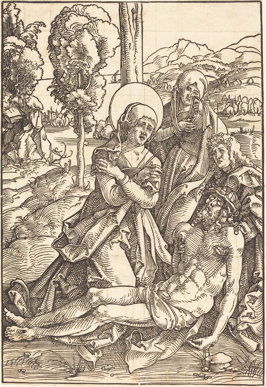 Klagesang for Kristus av Hans Baldung Grien