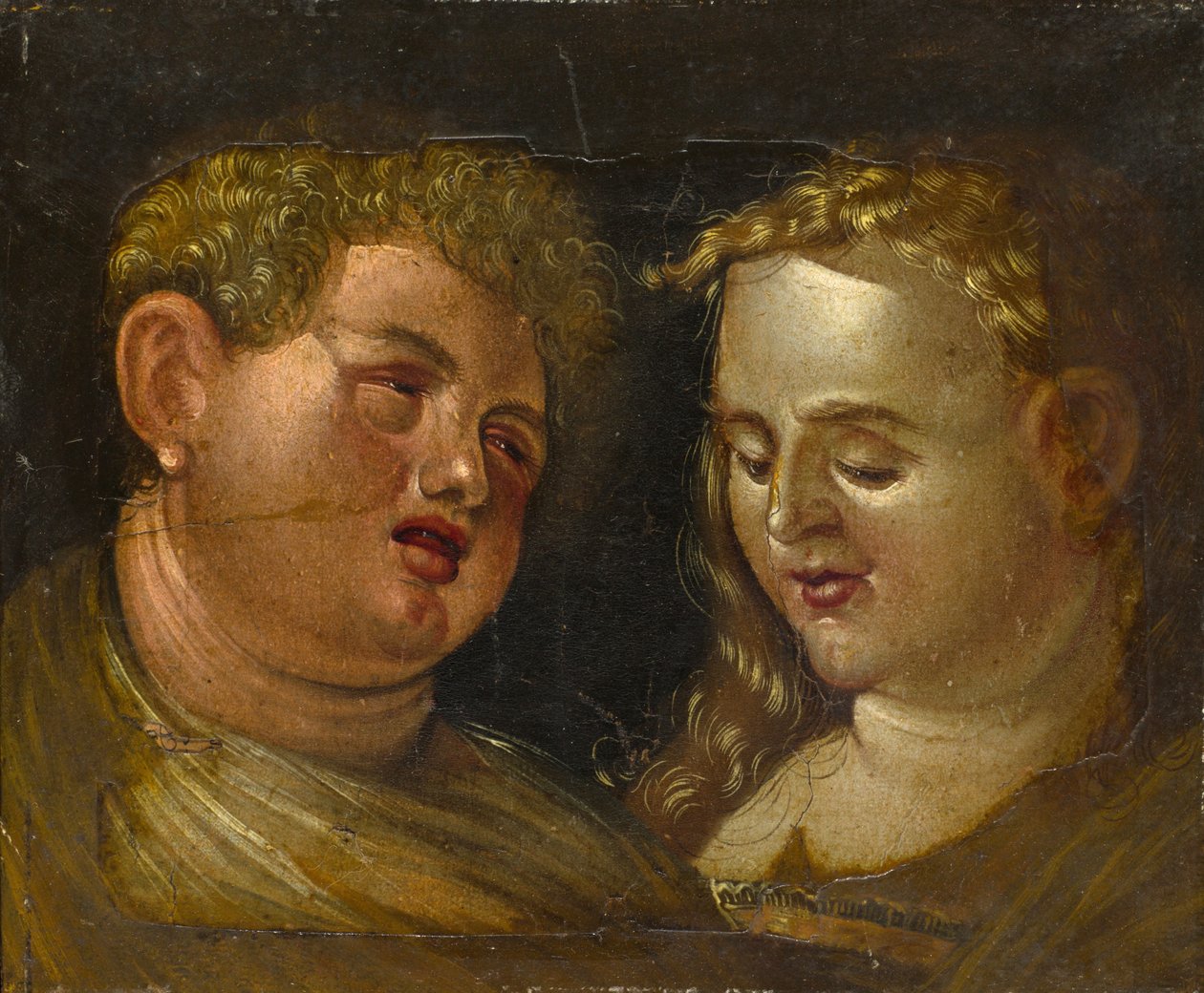 Mannlig og kvinnelig hode, midten av 1500-tallet av Hans Baldung Grien