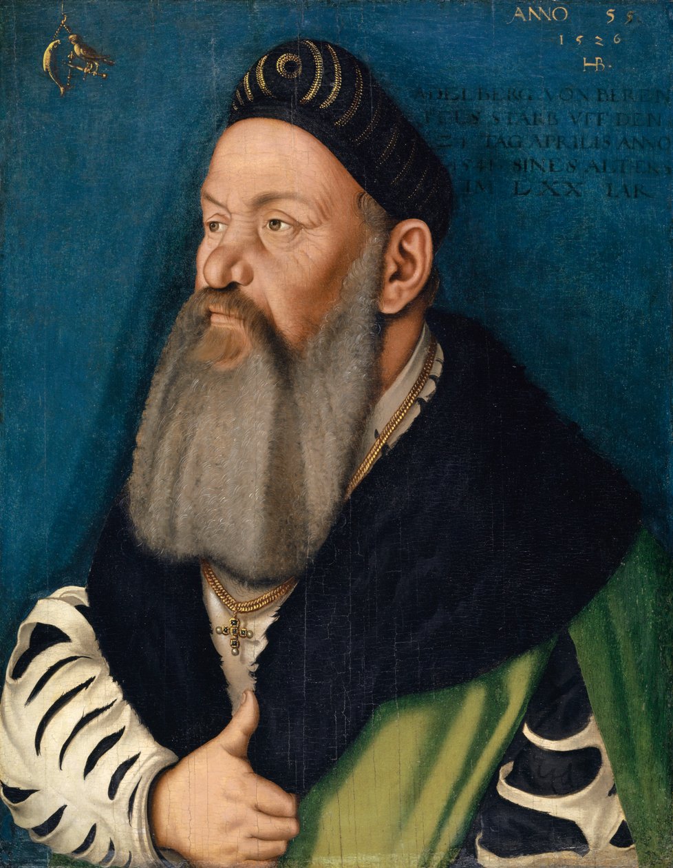 Portrett av Adelberg III av Bärenfels, 1526 av Hans Baldung Grien