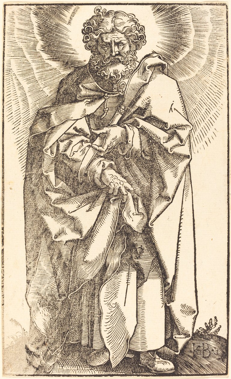 Sankt Bartolomeus av Hans Baldung Grien
