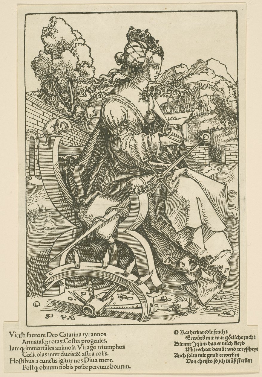 Saint Catherine av Hans Baldung Grien