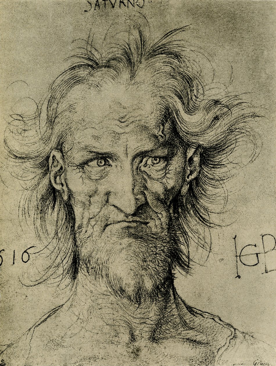 Saturn av Hans Baldung Grien