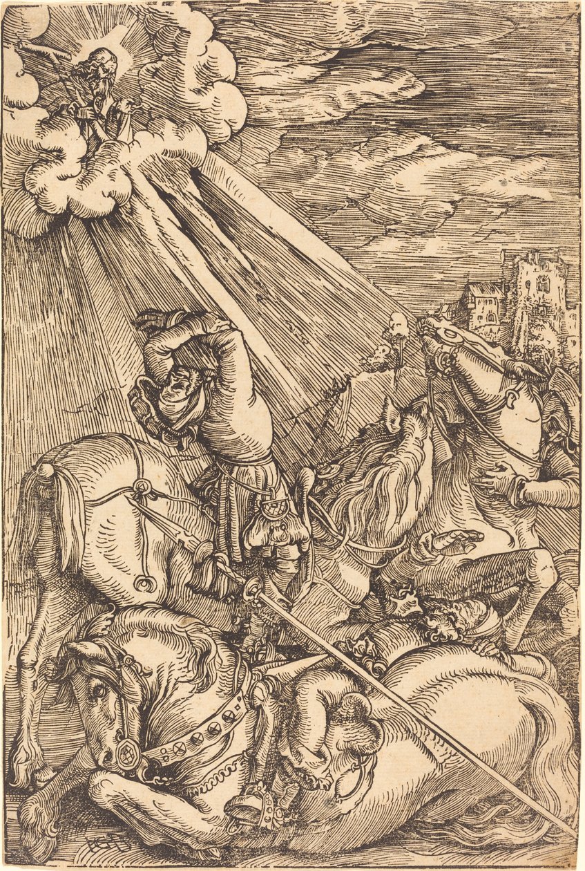 Omvendelsen til Saint Paul av Hans Baldung Grien