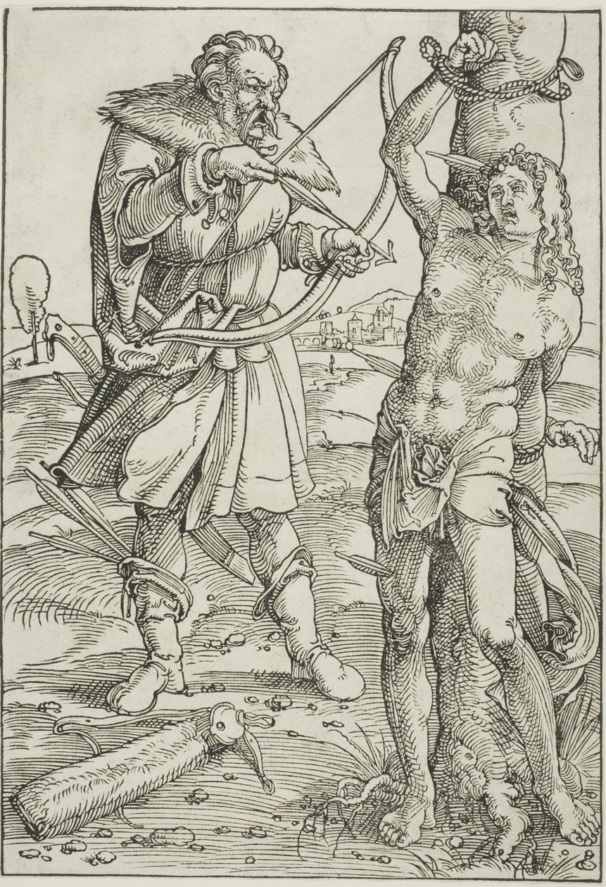 Sankt Sebastians martyrium av Hans Baldung Grien