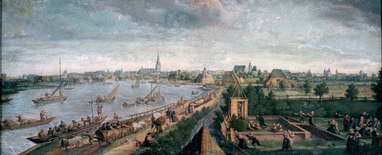 Landsfornøyelser, 1592. av Hans Bol