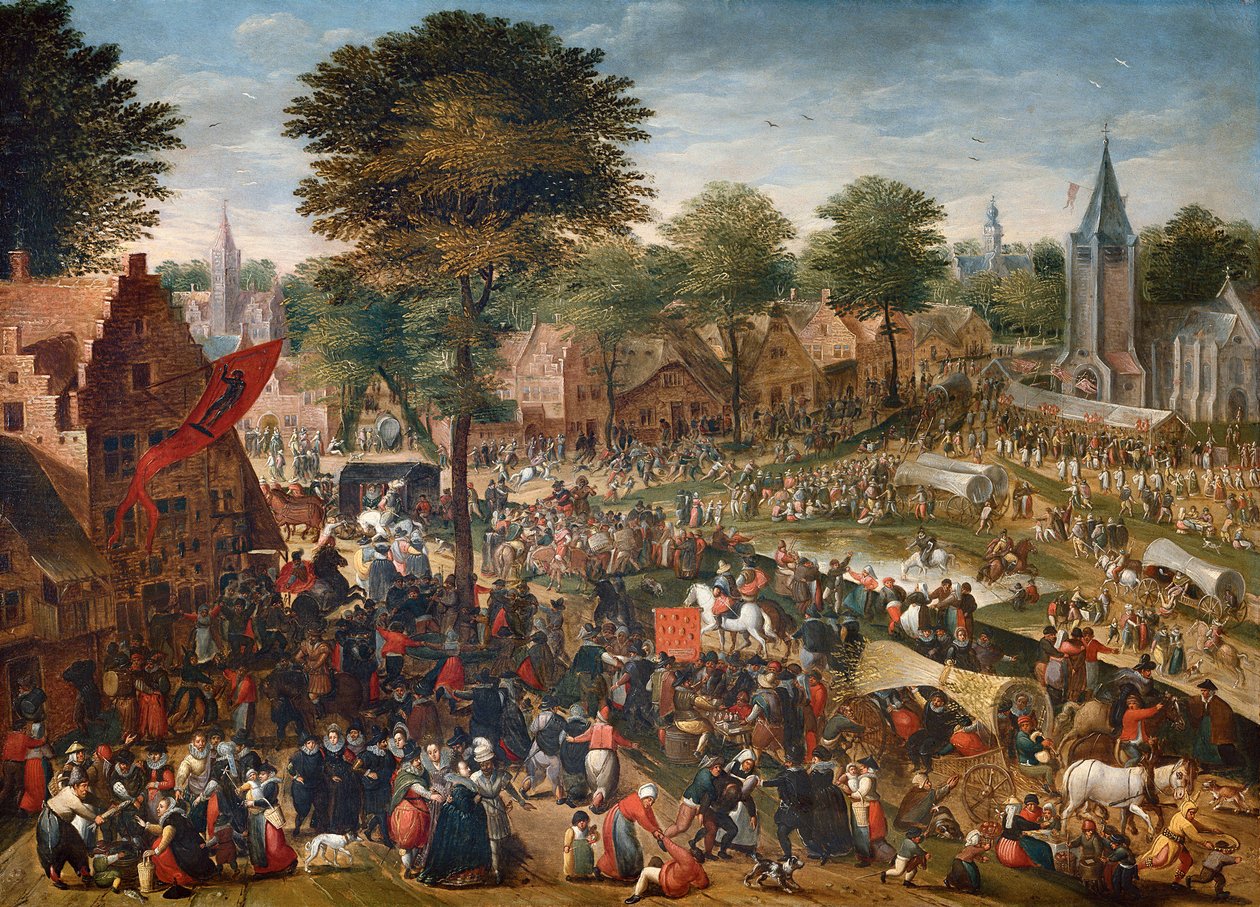 flamske Kermesse. av Hans Bol