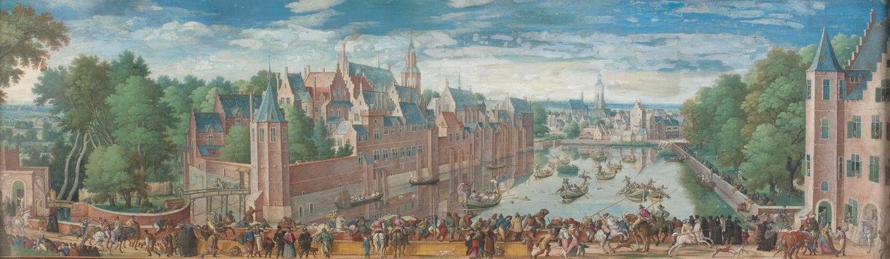 "Gåsespillet" på Vijvar i Haag av Hans Bol