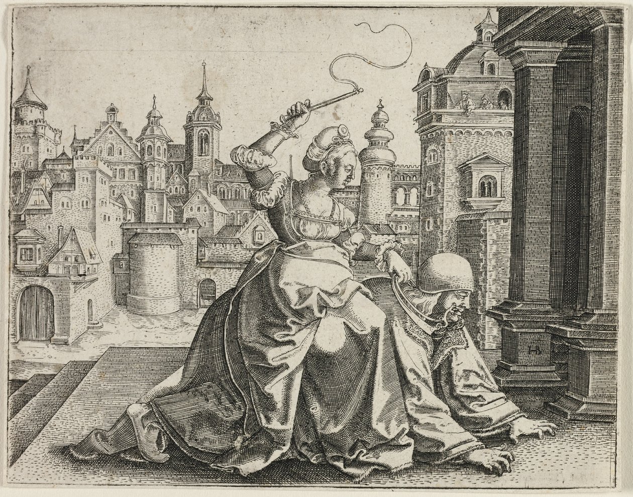 Phyllis og Aristoteles av Hans Brosamer
