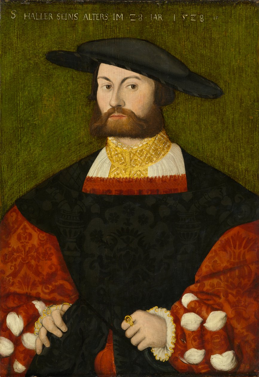 Portrett av Sebald Haller von Hallerstein av Hans Brosamer