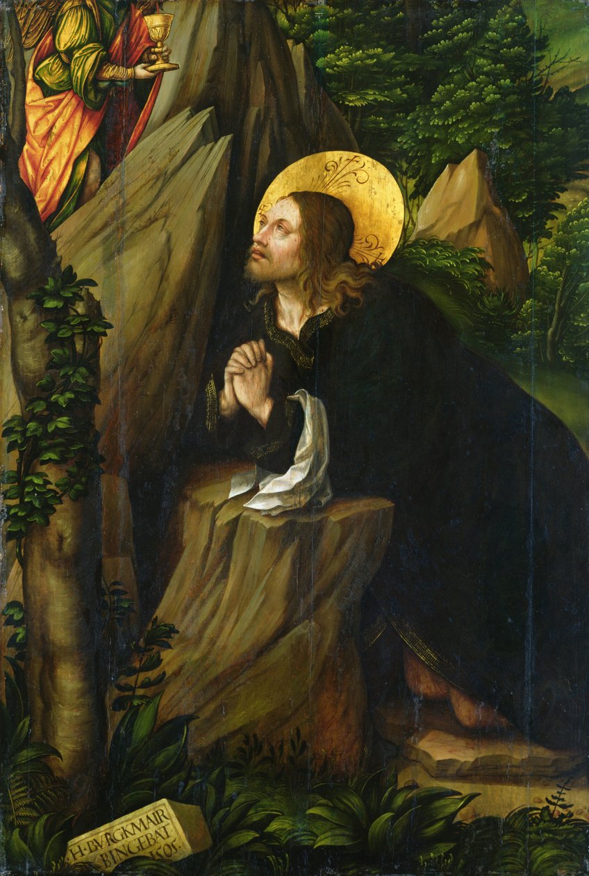Kristus på Oljeberget, 1505 av Hans Burgkmair
