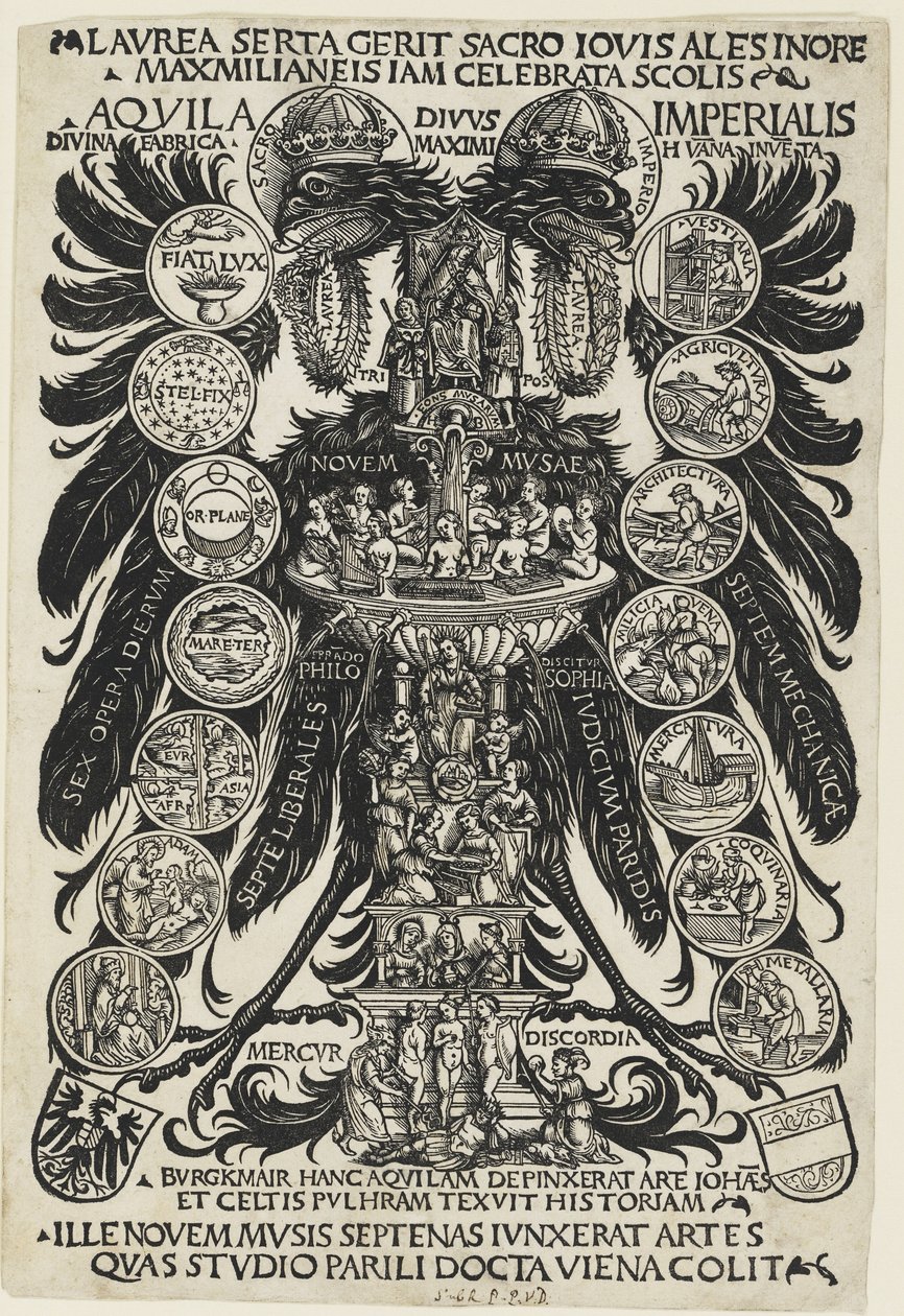 Keiser Maximilians triumf, ca. 1507 av Hans Burgkmair