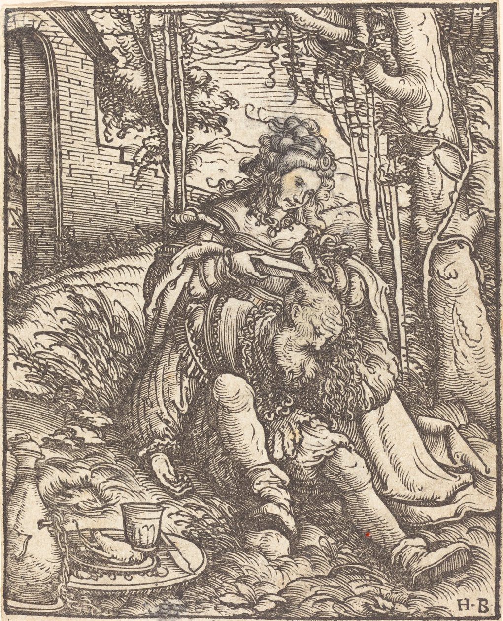 Samson og Delila av Hans Burgkmair I