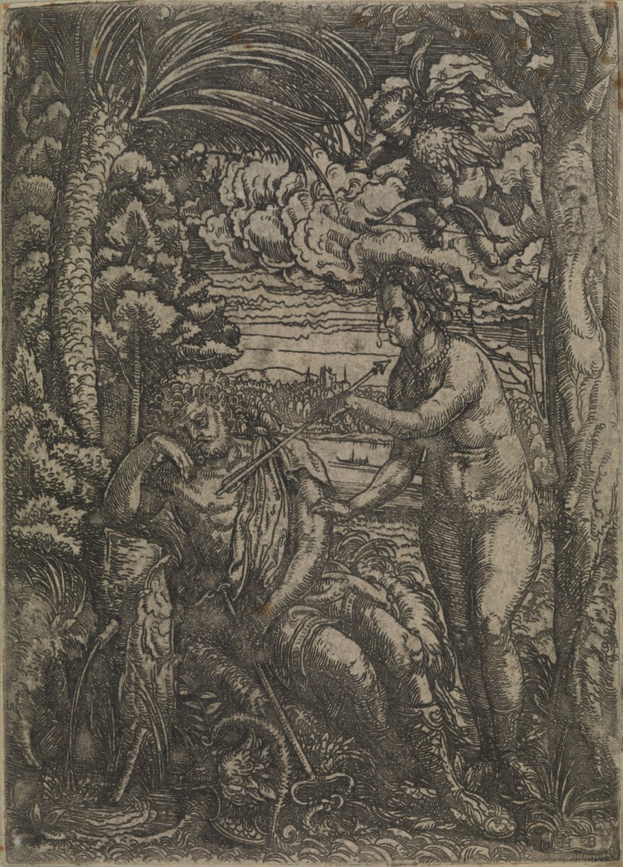 Venus og Merkur av Hans Burgkmair d.Æ.