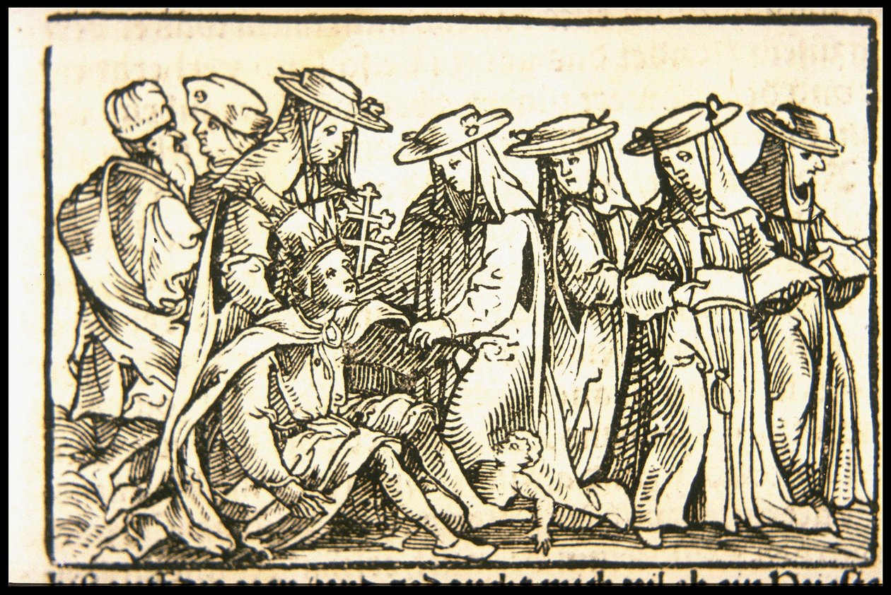 Pave Johannes, ca 1545. av Hans Burgkmair the Elder
