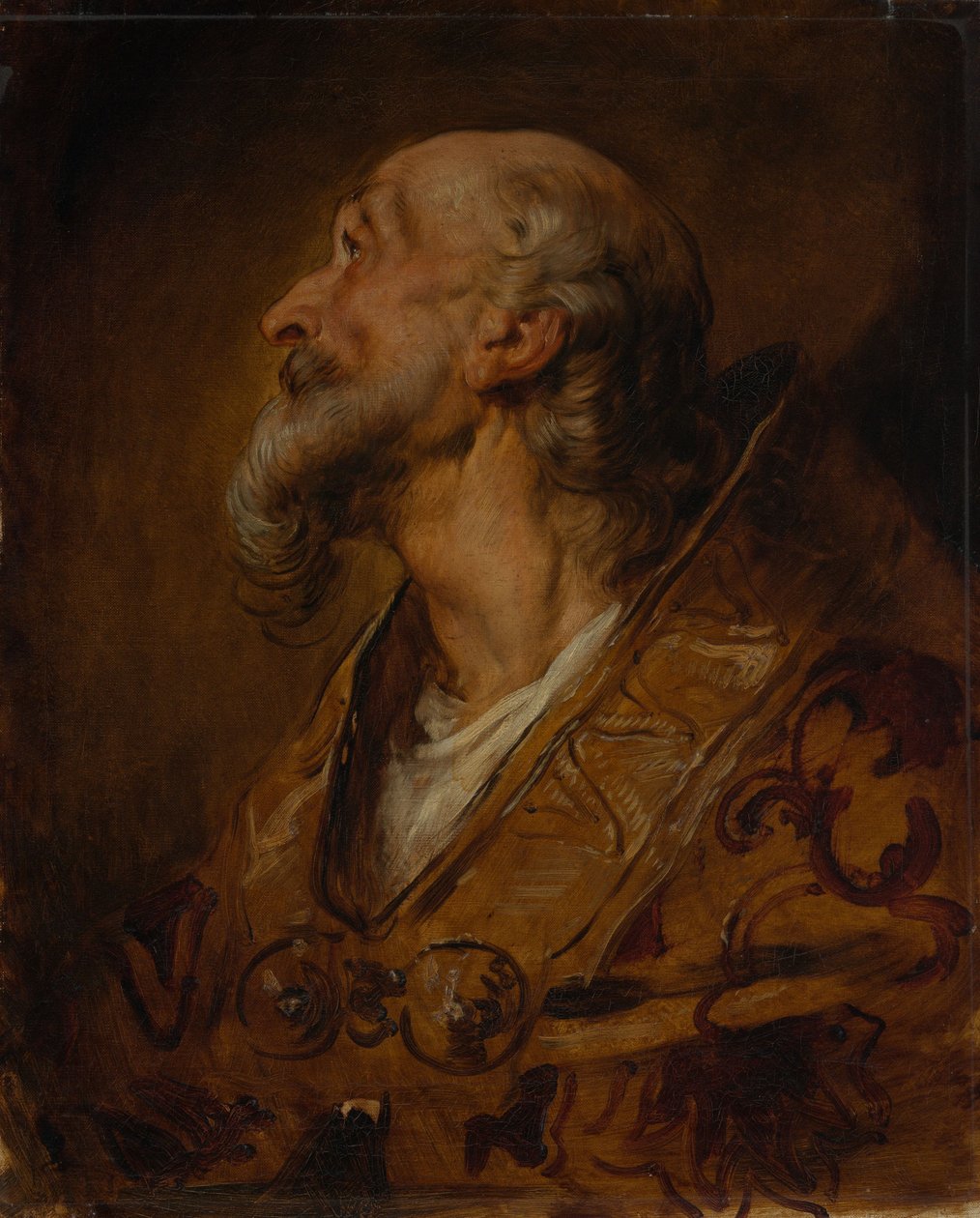 Brystbilde av en biskop av Hans Canon