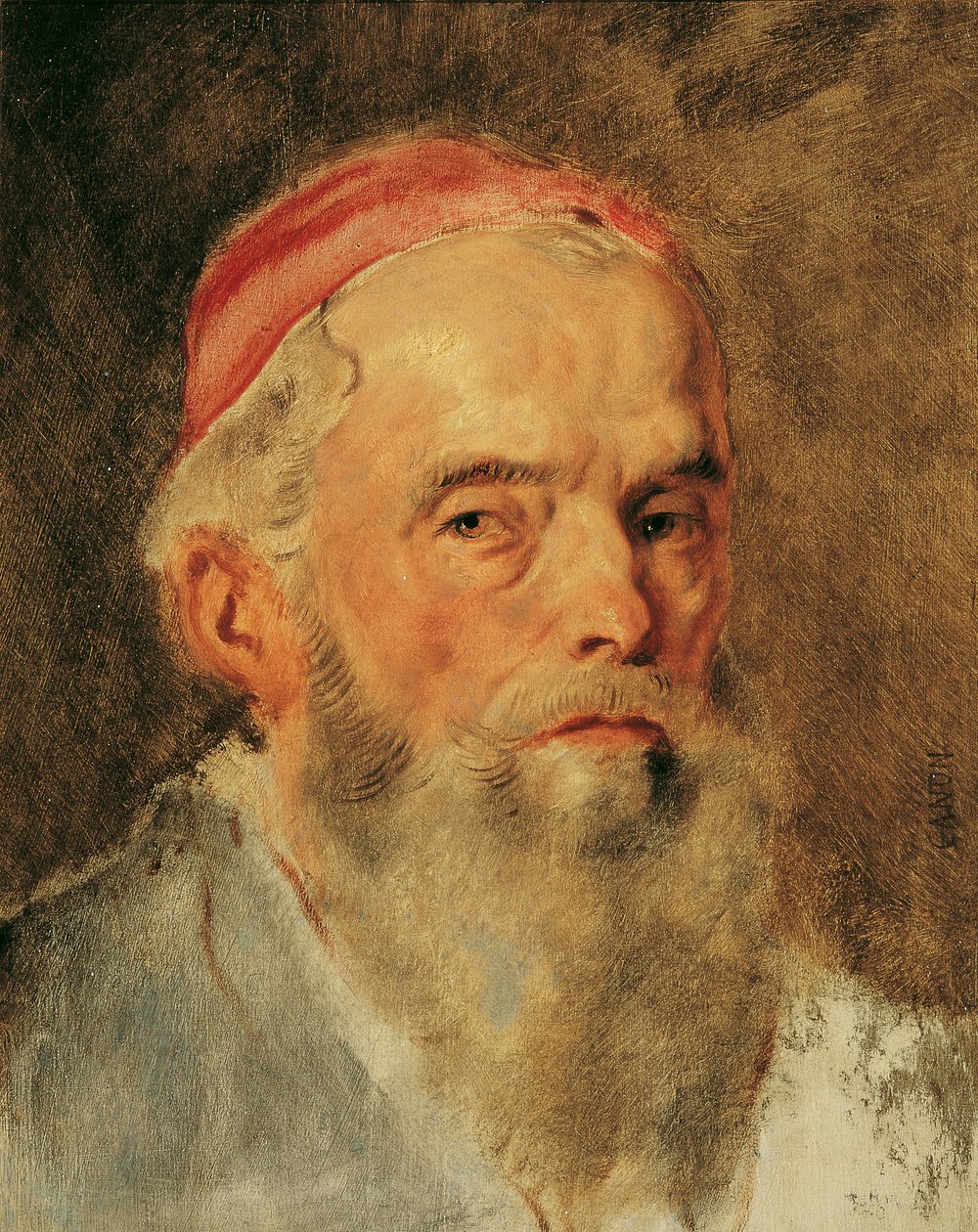 Hovedstudie for Johannis-logen av Hans Canon