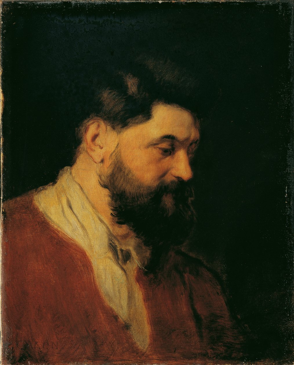 Sailor of the North Pole Expedition (Julius von Payer?) av Hans Canon