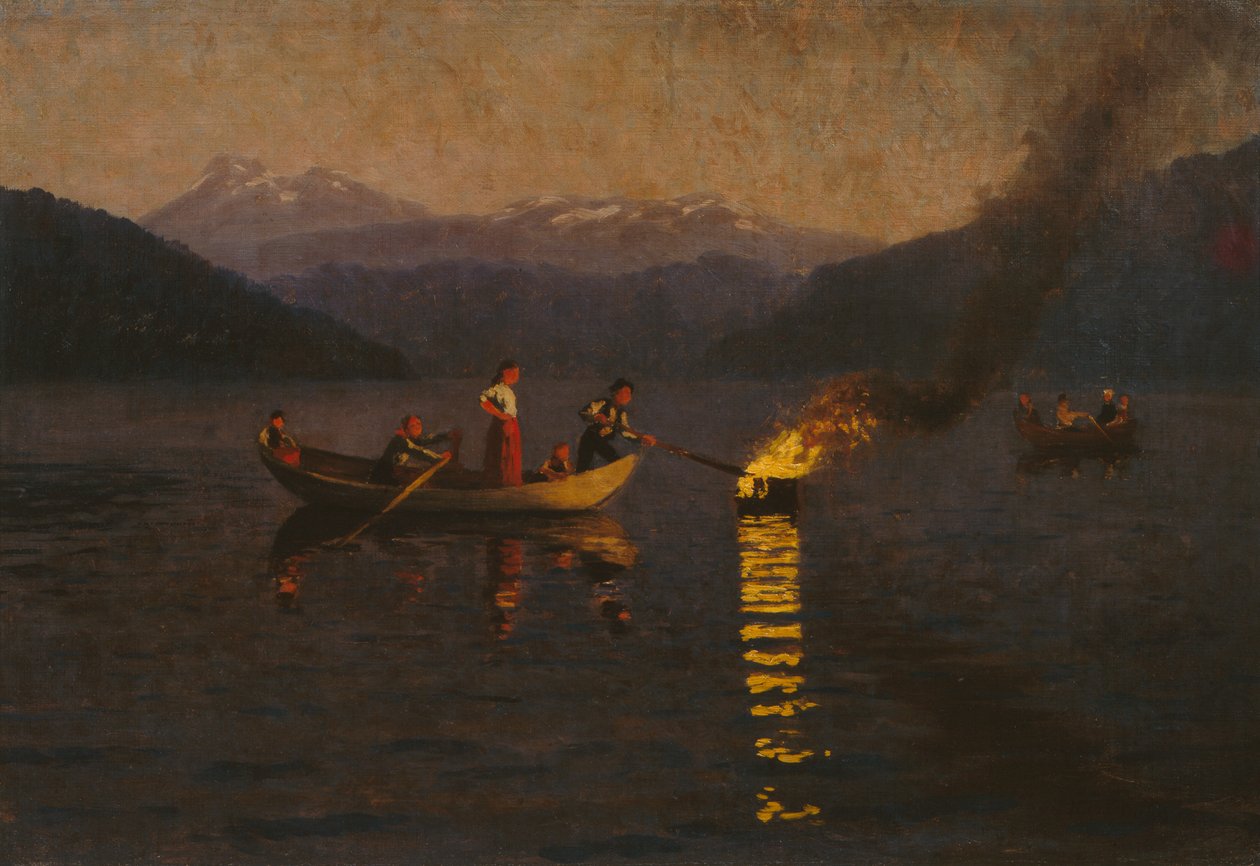 Midtsommernatt av Hans Dahl