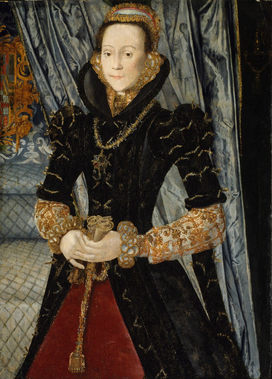 Portrett av en dame fra Wentworth-familien, sannsynligvis Jane Cheyne, 1563. av Hans Eworth