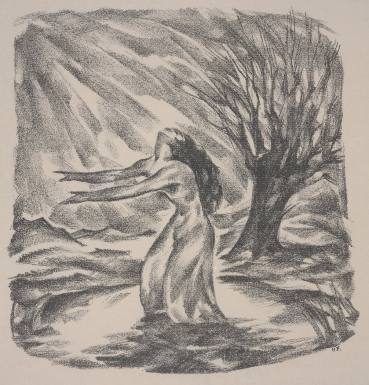 Ophelia av Hans Freese