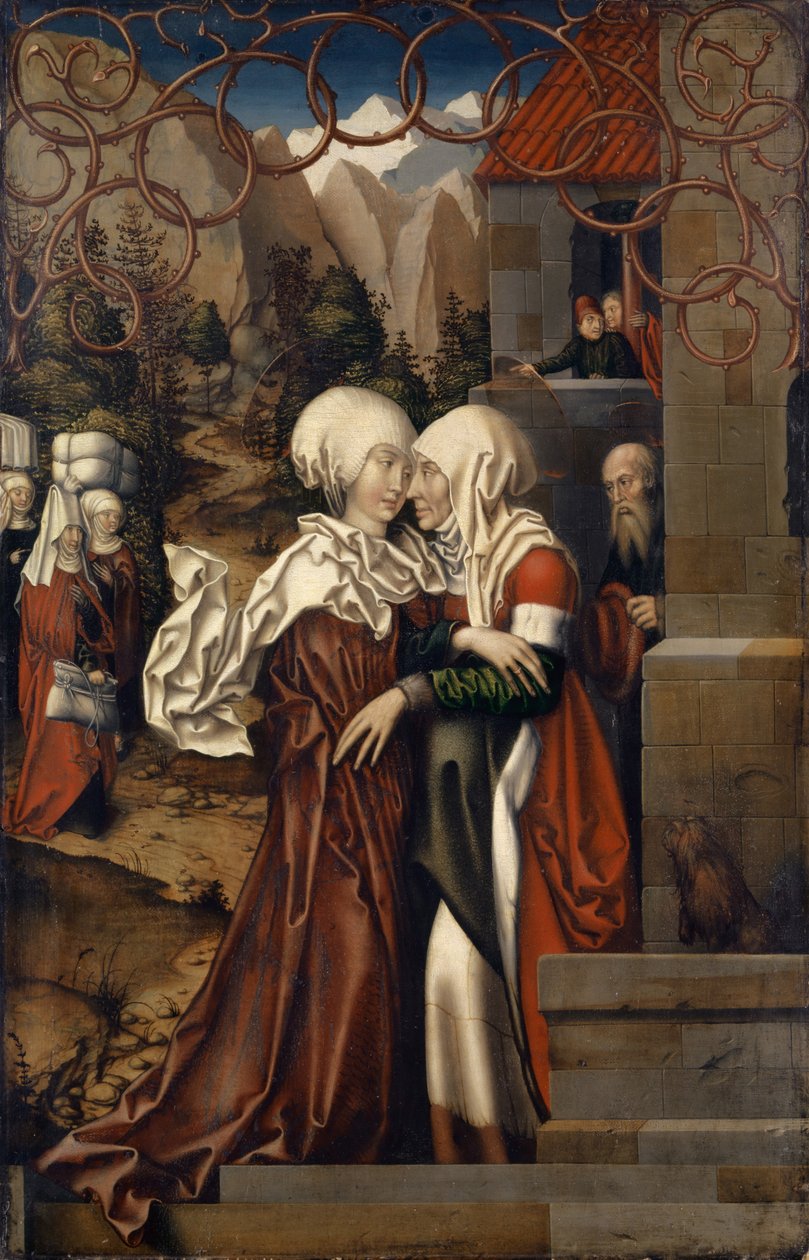 Besøket, 1512 av Hans Fries