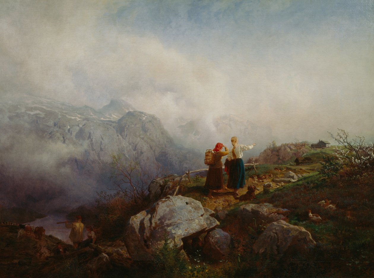 Fjelllandskap av Hans Gude