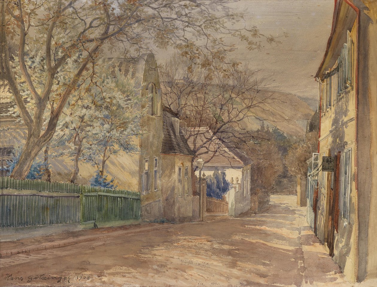 Therese Krones -huset i Heiligenstadt av Hans Götzinger