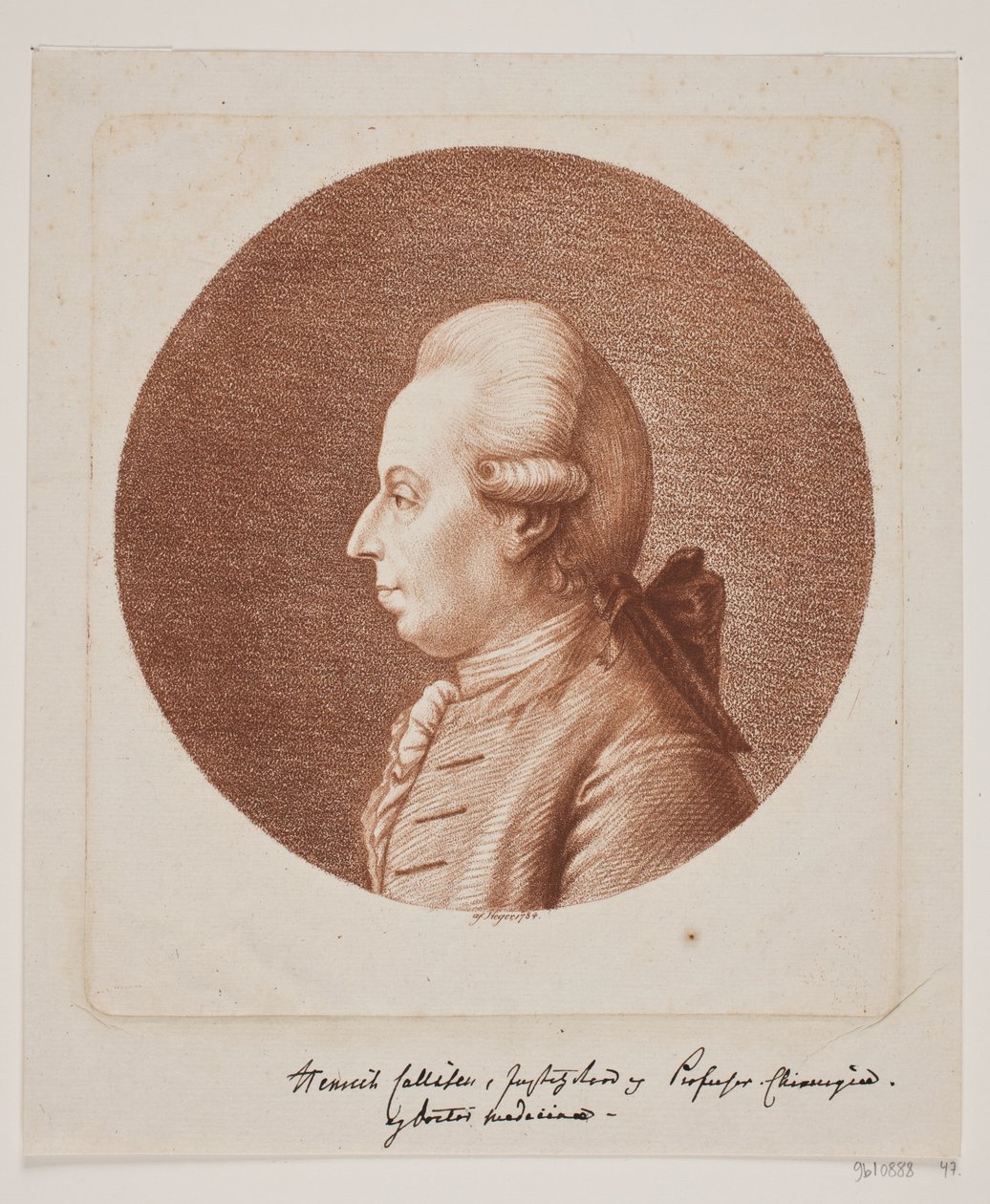 Professor H. Callisen av Hans Heger