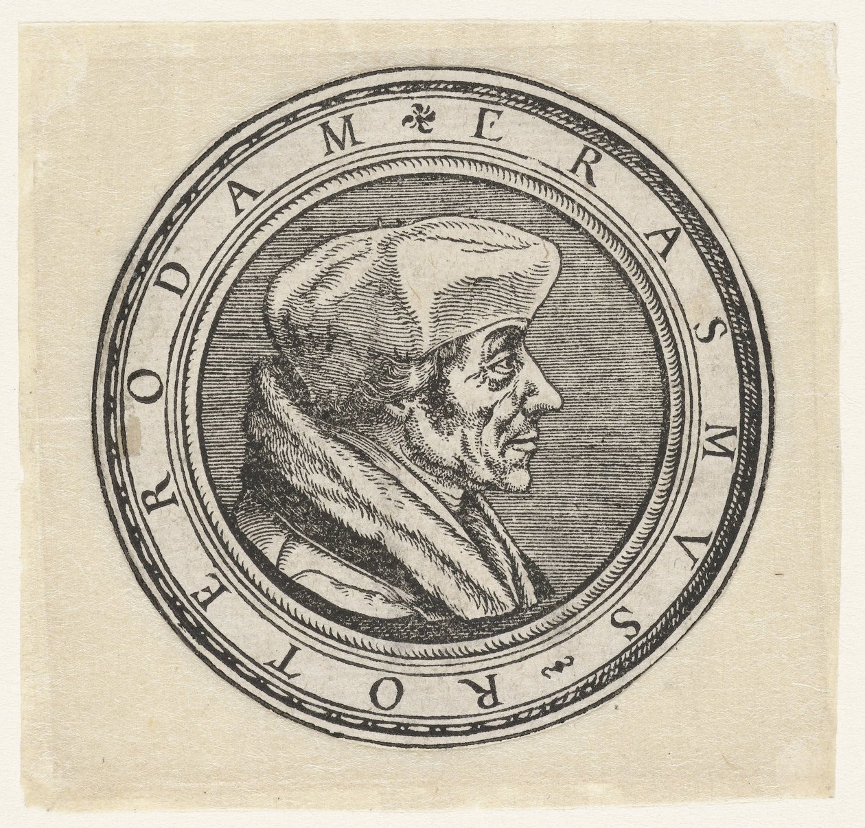 Portrett av Erasmus av Hans Holbein (II)