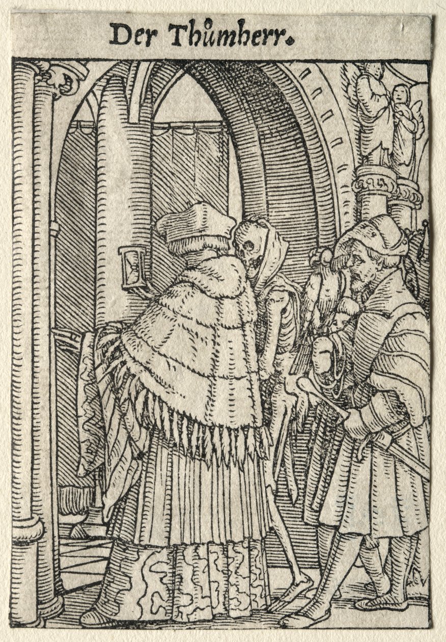 Dødsdansen: Kanonen. av Hans Holbein
