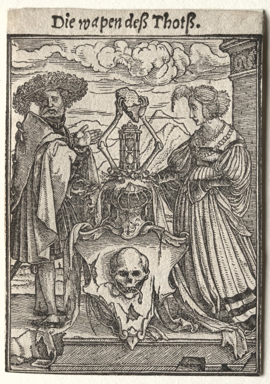 Dance of Death: The Coat of Arms of Death av Hans Holbein
