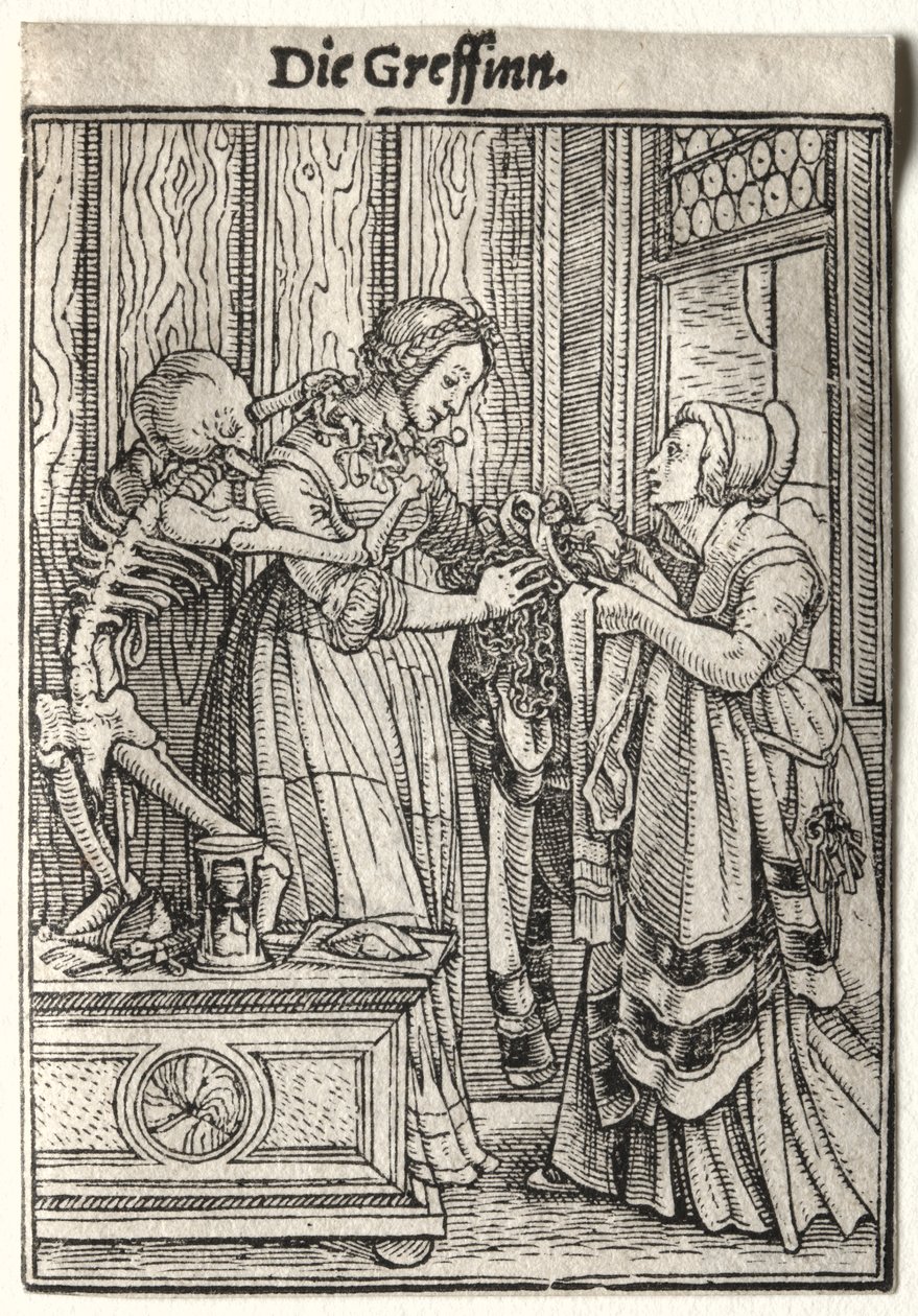 Dødedansen: Grevinnen av Hans Holbein