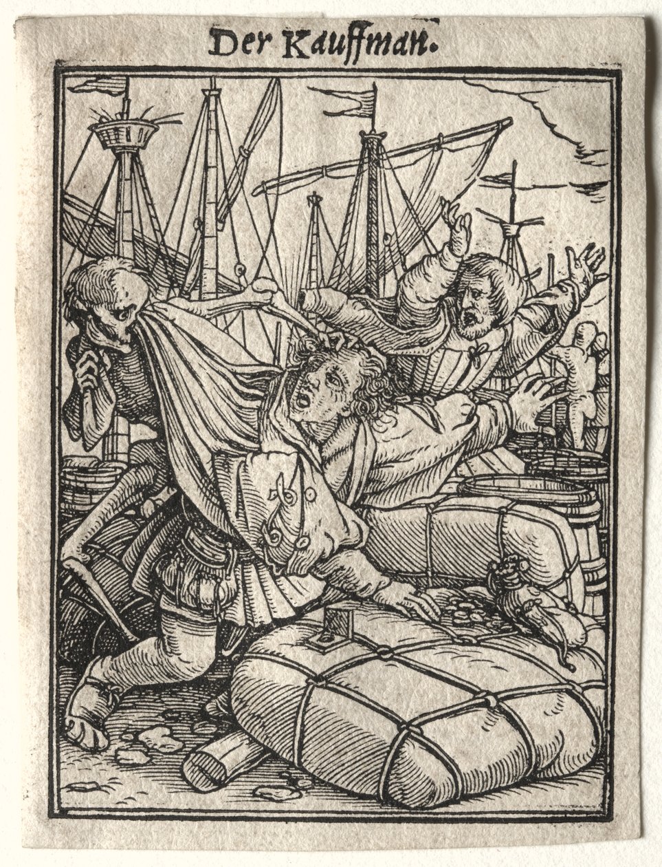 Dødedansen: Kjøpmannen av Hans Holbein