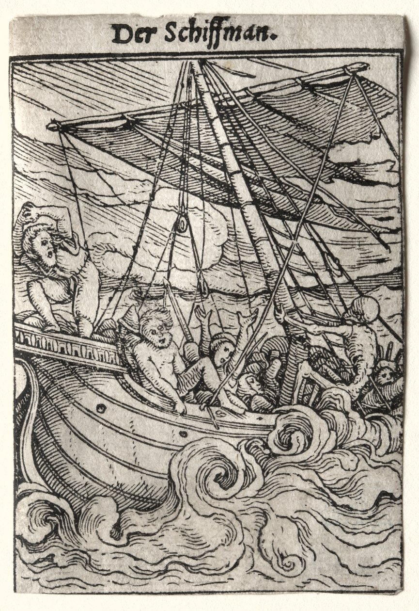 Dødedansen: Sjømannen av Hans Holbein