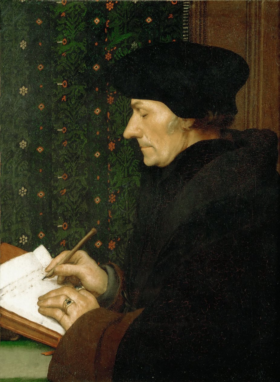 Erasmus av Hans Holbein