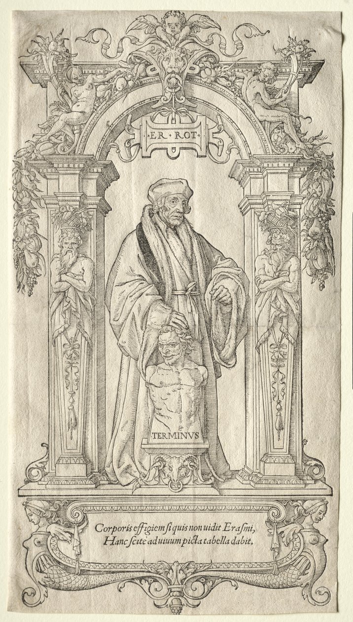 Erasmus av Rotterdam av Hans Holbein