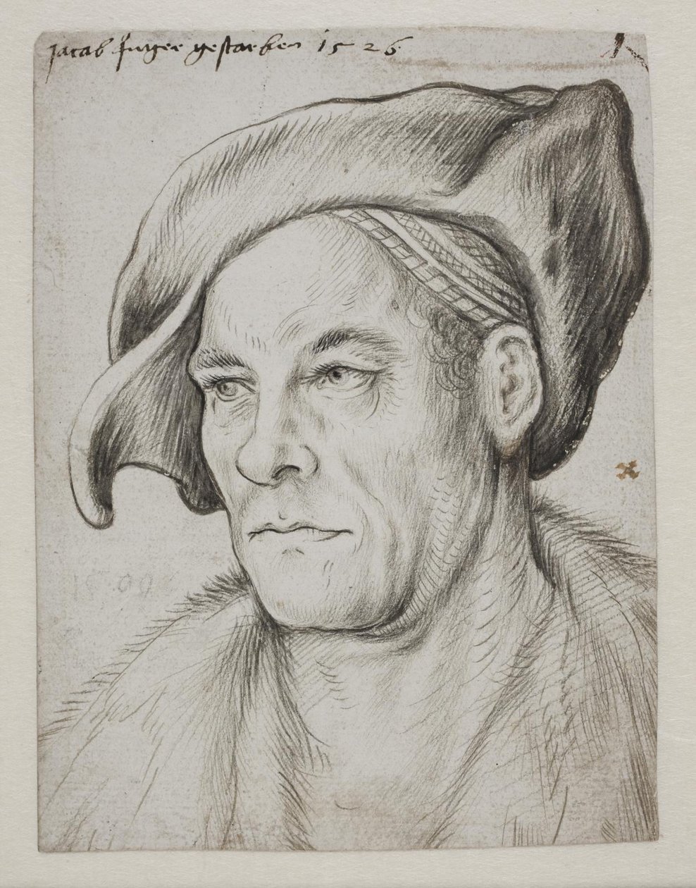 Portrett av finansmannen og kjøpmannen Jacob Fugger av Hans Holbein d.Æ.