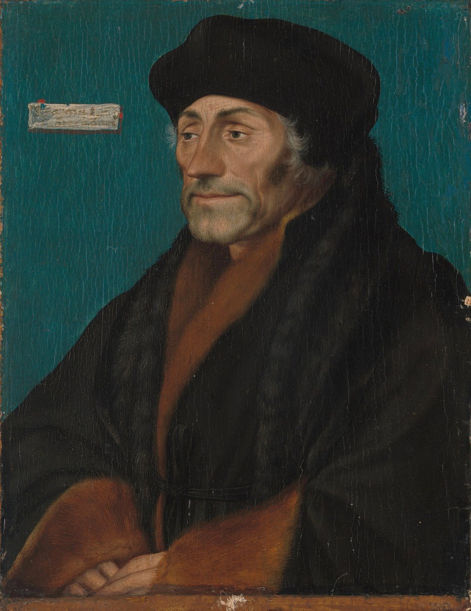 Erasmus av Rotterdam (1466–1536) av Hans Holbein der Jüngere