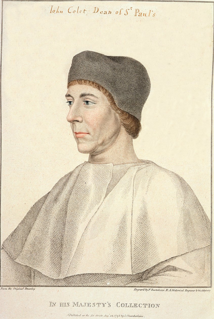 John Colet (ca. 1467-1519), dekan ved St. Paul