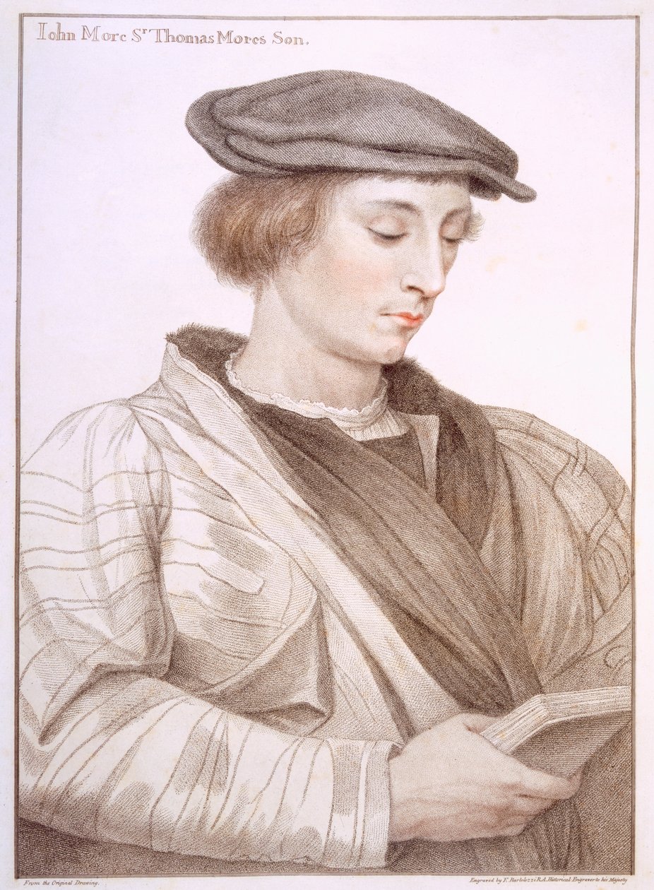 John More gravert av Francesco Bartolozzi (1727-1815) av Hans Holbein der Jüngere