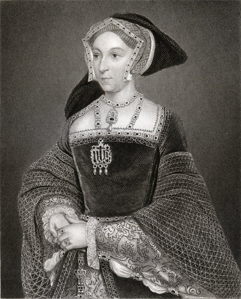 Portrett av Jane Seymour (ca. 1509-37) fra 