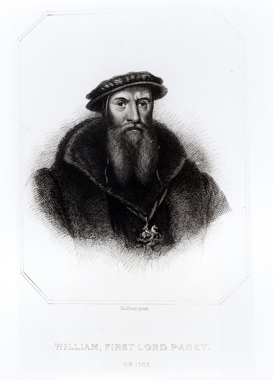 Portrett av William, First Lord Paget av Hans Holbein der Jüngere