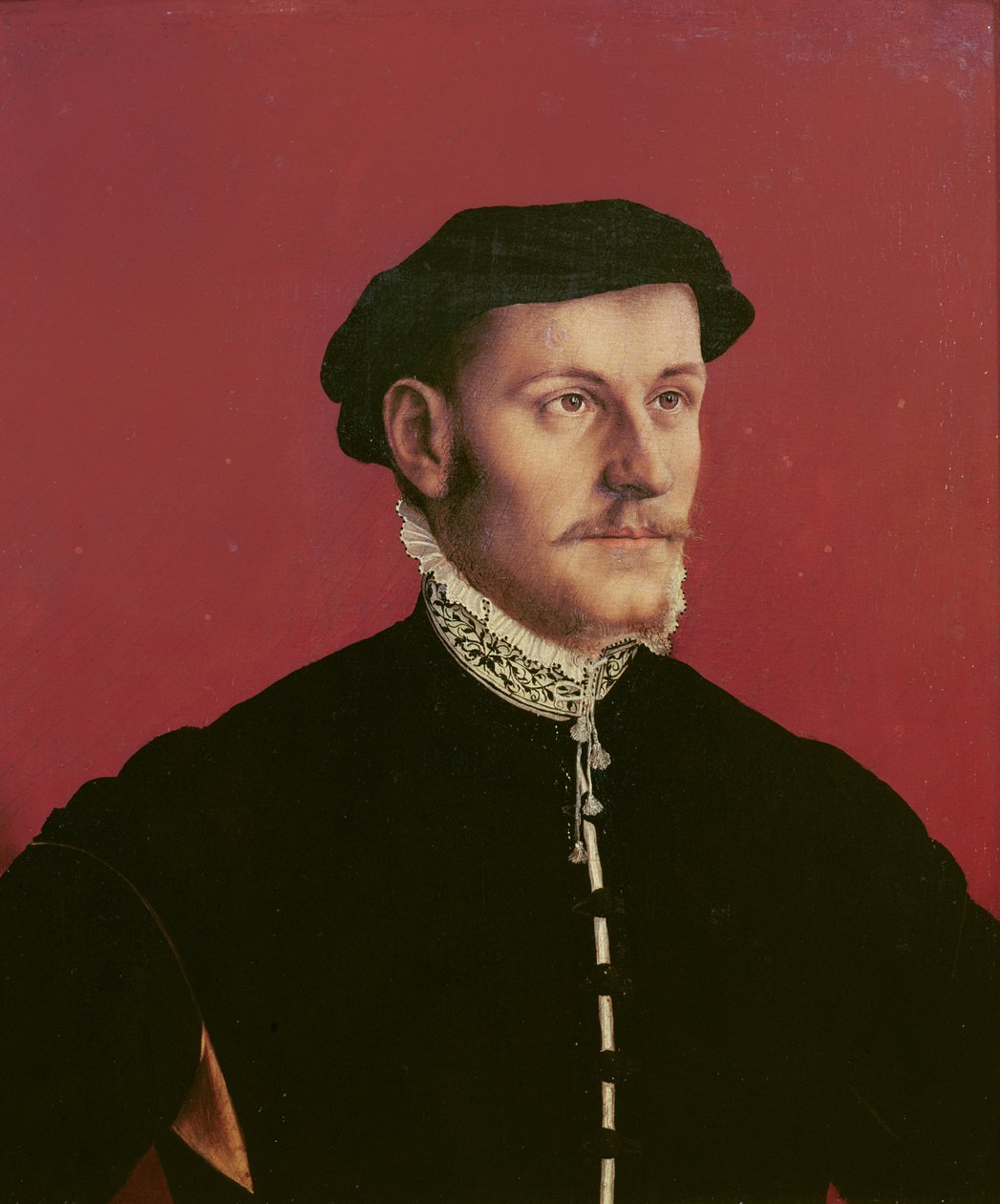 Portrait of a Man, tradisjonelt identifisert som Sir Thomas More (1478-1535) av Hans Holbein der Jüngere